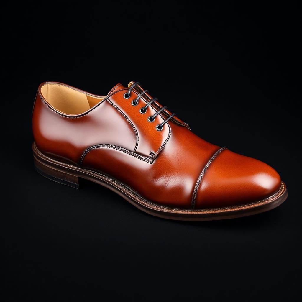 Zapato Oxford de piel después